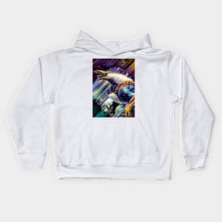 Thunder Lightning Wyvern Kids Hoodie